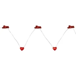 Northlight 20-Count Red Valentine's Day Love And Heart LED Fairy Lights, 6.25ft, Copper Wire -Holiday Decoration Store GUEST 9aabba52 045d 4d83 b013 7ede5b2aac0d