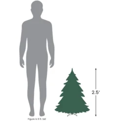 Northlight 2.3 FT Balsam Pine Medium Artificial Christmas Tree - Unlit -Holiday Decoration Store GUEST 9c0a820c cc58 43cb 95be c68973fc0379