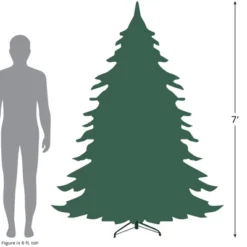 Northlight 7' Prelit Artificial Christmas Tree Metallic Sheer Champagne Tinsel - Clear Lights -Holiday Decoration Store GUEST 9cd28628 8963 4abd b1e9 95eac317d9a6