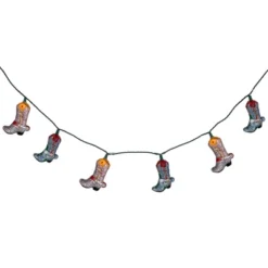 Northlight Cowboy Boots Indoor Outdoor Patio Light Set - 6' Green Wire - 10ct -Holiday Decoration Store GUEST 9d0fe8ed 0ac2 4d8f 953e 534b9cb647cf
