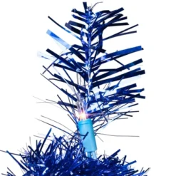 Northlight Pre-Lit Artificial Tinsel Christmas Tree - 3' - Blue - Clear Lights -Holiday Decoration Store GUEST 9dfa0434 871f 43b9 b821 f073320a38bb