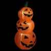 Northlight LED Lighted Inflatable Jack-O-Lantern Trio Halloween Outdoor Decoration - 3.5'
