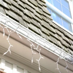 Northlight All In One Outdoor Gutter Shingle Clips For Christmas Lights - Pack Of 100
