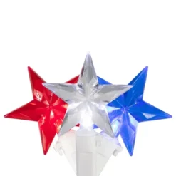 Northlight LED Patriotic Stars String Light Set - 7.25ft - White Wire - 10ct -Holiday Decoration Store GUEST 9ff01fbb 8343 4e0b 96f0 65adb494ddf9