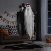 Northlight Lighted Skeleton Couple With Sound Halloween Decoration - 47"