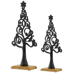 Northlight Starry Trees Metal Christmas Decorations - 18.5" - Black - Set Of 2 7 Northlight Starry Trees Metal Christmas Decorations - 18.5" - Black - Set Of 2 -Holiday Decoration Store GUEST a23dd932 922d 484f 83b8 187e7a724a62