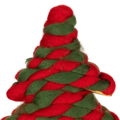 Northlight Twisted Yarn Plush Christmas Tree Decoration - 15.25" 5 Northlight Twisted Yarn Plush Christmas Tree Decoration - 15.25" - Image 5