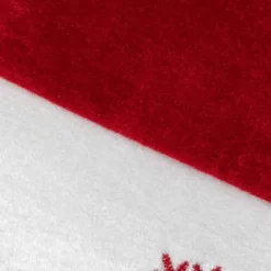 Northlight 19" Red And White Velvet Embroidered Snowflake Christmas Stocking -Holiday Decoration Store GUEST a380f3f6 4b37 484d ad83 8315ca4d890a