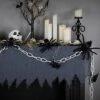 Northlight Spiders Halloween Clip-on Decorations - 9.5" - Set Of 5