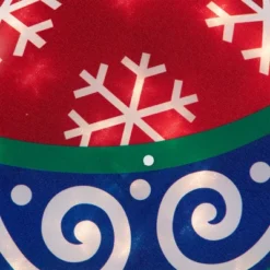 Northlight 19.5" Lighted Red Christmas Ornament Window Silhouette -Holiday Decoration Store GUEST a416d1d5 ae72 4358 a9e7 d44a2f2b41b9