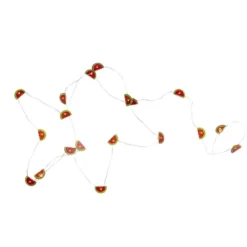 Northlight LED Watermelon Fairy Lights - Warm White - 2.75' Silver Wire - 10ct -Holiday Decoration Store GUEST a43849de a717 4cd9 9dd5 18c42ada5426