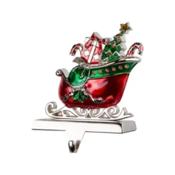 Northlight Present Filled Sleigh Christmas Stocking Holder - 5.5" -Holiday Decoration Store GUEST a4750309 1d23 46cc b484 acef0235706b