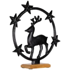 Northlight Star Bright Metal Reindeer Christmas Decoration - 12" -Holiday Decoration Store GUEST a7d9fd4e f409 4923 a191 9aa4753786fb
