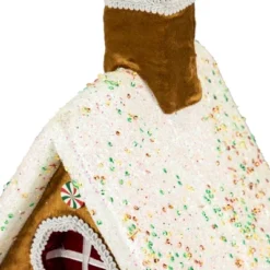 Northlight Gingerbread Glitter Candy House Christmas Decoration - 13" -Holiday Decoration Store GUEST a7f9e76f 0e4f 4eec 9f73 7c01b6e67446
