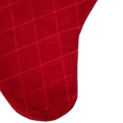 Northlight 19" Quilted Red Velvet HO! HO! HO! Embroidered Christmas Stocking -Holiday Decoration Store GUEST a8b3e169 308d 4c8f be65 817572921214
