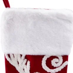 Northlight Reindeer And Snowflake Embroidered Christmas Stockings - 20" - Set Of 3 -Holiday Decoration Store GUEST a96e0288 b554 4bbb 9a92 6b62c090d7d3