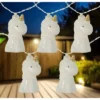 Northlight LED Unicorn Indoor Outdoor Patio String Light Set - 4.5' Clear Wire - 10ct