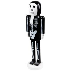 Northlight Skeleton Wooden Halloween Nutcracker - 14" - Black And White -Holiday Decoration Store GUEST abdae046 effb 4acd 8e16 7be4c6ef3c40