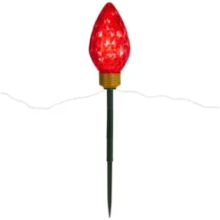 Northlight LED Lighted C9 Style Christmas Pathway Lawn Stakes - 3 Ft - Multi - 3-Count -Holiday Decoration Store GUEST ad221a49 d827 49d4 a5ae ec61d6da51c7