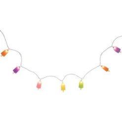 Northlight Sugared Ice Pop Indoor Outdoor Patio String Light Set - 7.25' White Wire - 10ct -Holiday Decoration Store GUEST ad658f6a 1ea5 4e12 98d7 52dffc272799