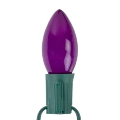 Northlight 25ct C9 String Lights Pink Purple - 24' Green Wire -Holiday Decoration Store GUEST adde7613 8e4d 4852 9681 7f19640874ad