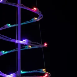 Northlight LED Lighted Spiral Outdoor Christmas Tree - 4' - Multi Lights -Holiday Decoration Store GUEST ae189544 b22e 40bb 8a8e b94260a59f9d