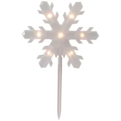 Northlight Lighted Snowflake Outdoor Christmas Pathway Markers - 14.25" - Set Of 5 7 Northlight Lighted Snowflake Outdoor Christmas Pathway Markers - 14.25" - Set Of 5 -Holiday Decoration Store GUEST aeb81b45 3003 44ab 86fc 491759ad6727