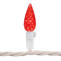 Northlight Patriotic LED C6 Faceted Christmas Lights - Red, White And Blue - 16.5' White Wire - 50ct 10 Northlight Patriotic LED C6 Faceted Christmas Lights - Red, White And Blue - 16.5' White Wire - 50ct -Holiday Decoration Store GUEST afe03c4e ad45 49d4 ae6a 35123f6936a5