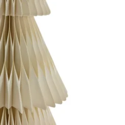 Northlight Tall Paper Accordion Honeycomb Foldable Christmas Tree - 4' - Cream -Holiday Decoration Store GUEST b10a6901 e143 496c 8f5f 0fdc7c4d80e3