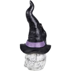Northlight Skull In Witch Hat With Cat Halloween Decoration - 22.75" -Holiday Decoration Store GUEST b206e734 5e4c 4bce a9e6 c75c70a8bbf5