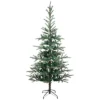 Northlight Real Touch™️ Slim Nordmann Fir Layered Artificial Christmas Tree - 6.5' - Unlit