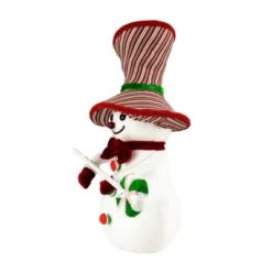 Northlight Snowman With Sequin Lollipop And Striped Hat Christmas Decoration - 15" -Holiday Decoration Store GUEST b33d051b 437d 4c80 bda3 5e5d30c90dde