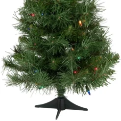Northlight Pre-Lit Medium Royal Pine Artificial Christmas Tree - 2' - Multicolor Lights -Holiday Decoration Store GUEST b429fa68 6da9 41a6 a5ce c5845402e678
