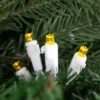 Northlight LED Wide Angle Christmas Lights - Yellow - 33' White Wire - 100 Ct
