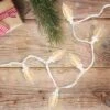 Northlight LED C9 Commercial Length Christmas Lights - Warm White - 41' White Wire - 100ct