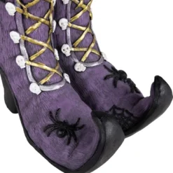 Northlight Ceramic Witch's Boots Halloween Decoration - 15" - Purple 11 Northlight Ceramic Witch's Boots Halloween Decoration - 15" - Purple -Holiday Decoration Store GUEST ba9452ec cf2f 445d bae0 06f2b333d7f1