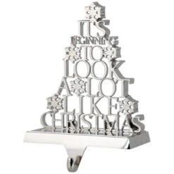 Northlight "It's Beginning To Look A Lot Like Christmas" Metal Tree Stocking Holder - 6.5" 8 Northlight "It's Beginning To Look A Lot Like Christmas" Metal Tree Stocking Holder - 6.5" -Holiday Decoration Store GUEST bb458689 3252 4e58 90bb bdf2f8c11fff