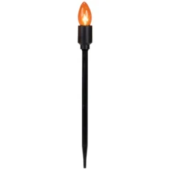 Northlight C9 Halloween Pathway Markers - Orange - 8.75' Black Wire - Set Of 10 -Holiday Decoration Store GUEST bb561d43 0202 406a b6bf 2949202a4696