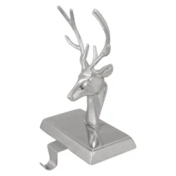 Northlight 8" Shiny Silver Deer Head Christmas Stocking Holder 5 Northlight 8" Shiny Silver Deer Head Christmas Stocking Holder -Holiday Decoration Store GUEST bc116ef2 7fa8 4847 9ddb bd5ee5717632