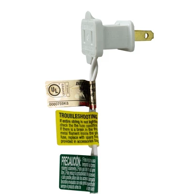 Northlight 3' Pre-Lit White Medium Pine Artificial Christmas Tree - Blue Lights 7 Northlight 3' Pre-Lit White Medium Pine Artificial Christmas Tree - Blue Lights - Image 7