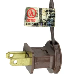 Northlight 35ct LED Mini Christmas Lights White - 11.25' Brown Wire