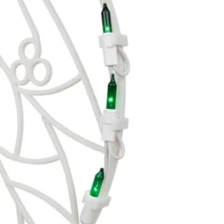 Northlight Lighted Wreath Window Silhouette Christmas Decoration - 16" -Holiday Decoration Store GUEST c157b452 db7a 4f95 83d0 c95912d1b5b5