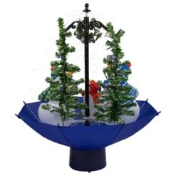 Northlight 30" Lighted Musical Snowing Snowman Family In Umbrella Base Christmas Decoration -Holiday Decoration Store GUEST c25592ce 8392 4b2d bd31 677b4b7377e8