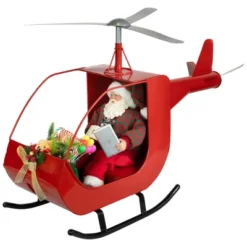 Northlight Lighted And Musical Santa Claus Helicopter Christmas Decoration - 31" -Holiday Decoration Store GUEST c2b9d735 487e 437c 8f51 224befd525cf