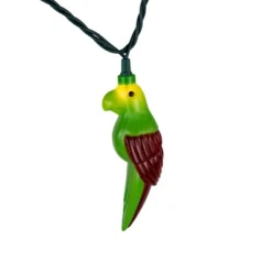 Northlight Parrot Patio Light Set - 6' Green Wire - 10ct -Holiday Decoration Store GUEST c3219902 64a5 48b2 b3c2 48ed24a79830