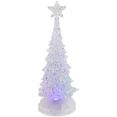 Northlight LED Lighted Acrylic Christmas Tree Decoration - 10.5" - Multi-Color Lights 1 Northlight LED Lighted Acrylic Christmas Tree Decoration - 10.5" - Multi-Color Lights