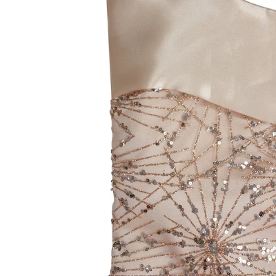 Northlight 20.5-Inch Gold Glitter And Sequin Satin Cuff Christmas Stocking 1 Northlight 20.5-Inch Gold Glitter And Sequin Satin Cuff Christmas Stocking