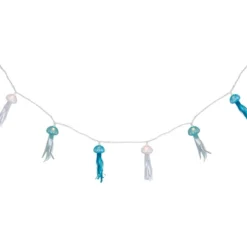 Northlight Jellyfish Patio Light Set - Blue And White - 6' White Wire - 10ct -Holiday Decoration Store GUEST c533c767 05c9 42da b70f 0ca702ae786b