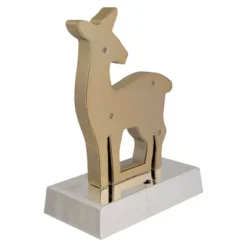 Northlight LED Lighted Reindeer Christmas Stocking Holder - 7.5" - Gold Finish -Holiday Decoration Store GUEST c5e5df76 74c9 47d0 9b81 c8c3b0b1f775