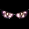 Northlight Lighted Eyes Halloween Window Decoration - 20" - Purple
